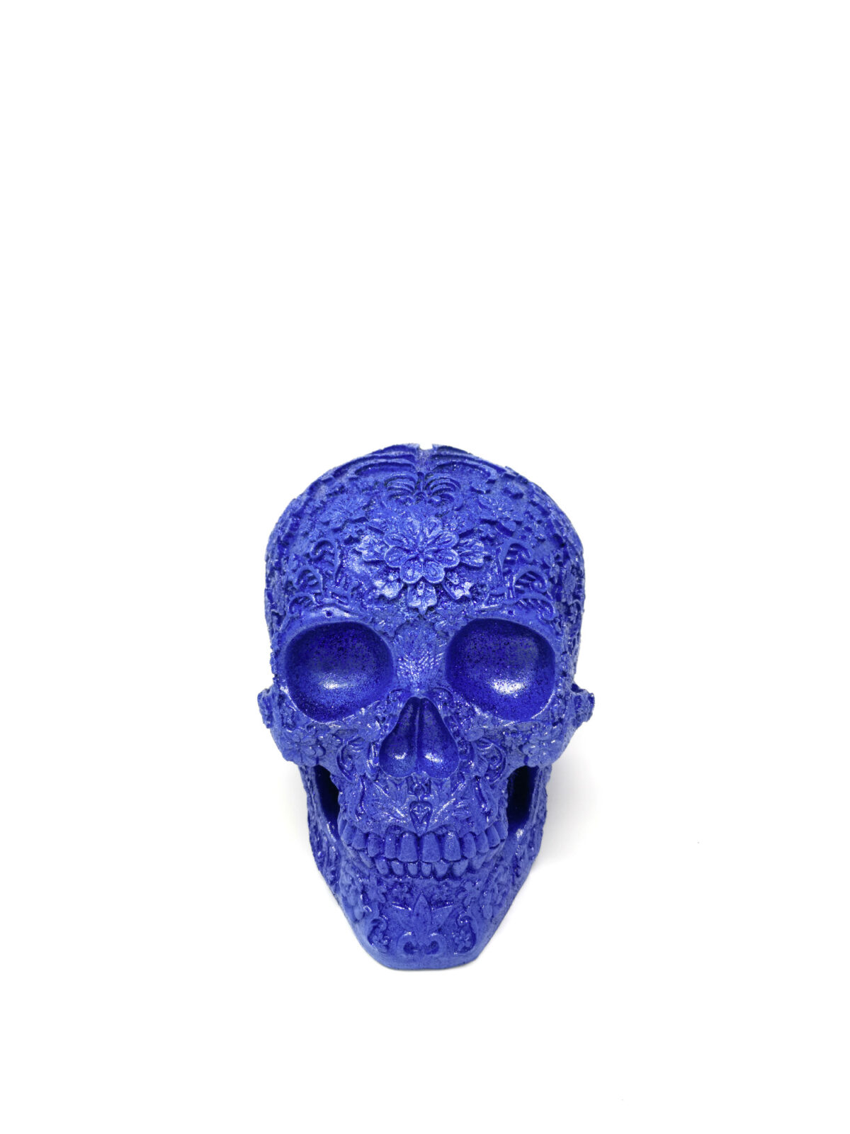 Skull Mr Blue